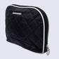VON CASA Cosmetic Bag, for Home & Travel, Black, Polyester