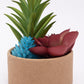 VON CASA VON CASA Artificial Flower with Pot, Multicolour, Plastic & Paper - Von Casa