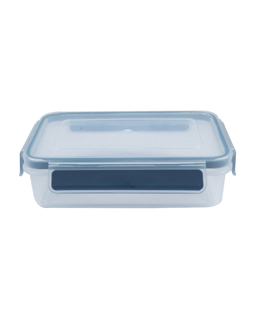 VON CASA Food Storage Container, with Clip Lock, Blue, Plastic, 600 mL