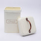 VON CASA Chai Jar, Kitchen Decorative, Countertop Metal Storage Jar, Ivory, Mild Steel