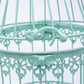 VON CASA Hanging Cage Planter, Decorative, Home & Office Decor, Turquoise, Iron