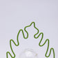 VON CASA Decorative Bulb, Light, Cordless, Battery Operated, Green, Iron