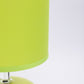 VON CASA Table Lamp, with Shade, Oval Shape, Green, Ceramic