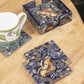 VON CASA Tableware Tea Coaster (1 Pcs, Floral Print)
