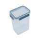 VON CASA Food Storage Container, with Clip Lock, Blue, Plastic, 1.5 Litre