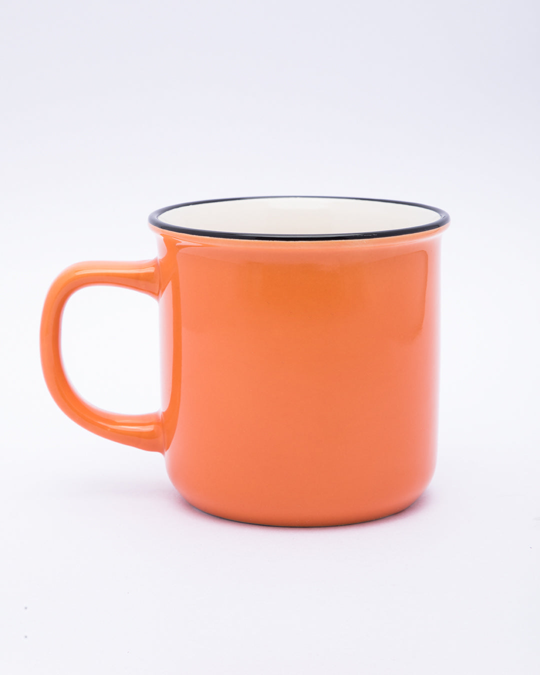 VON CASA Mugs, French Design, Tea & Coffee Mugs, Microwave & Dishwasher Safe, Assorted Colours, Set of 4, 340 mL