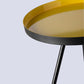 VON CASA Metal Tripod Table - Yellow