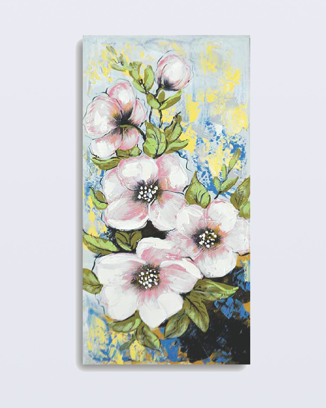 VON CASA Flower Painting Artwork