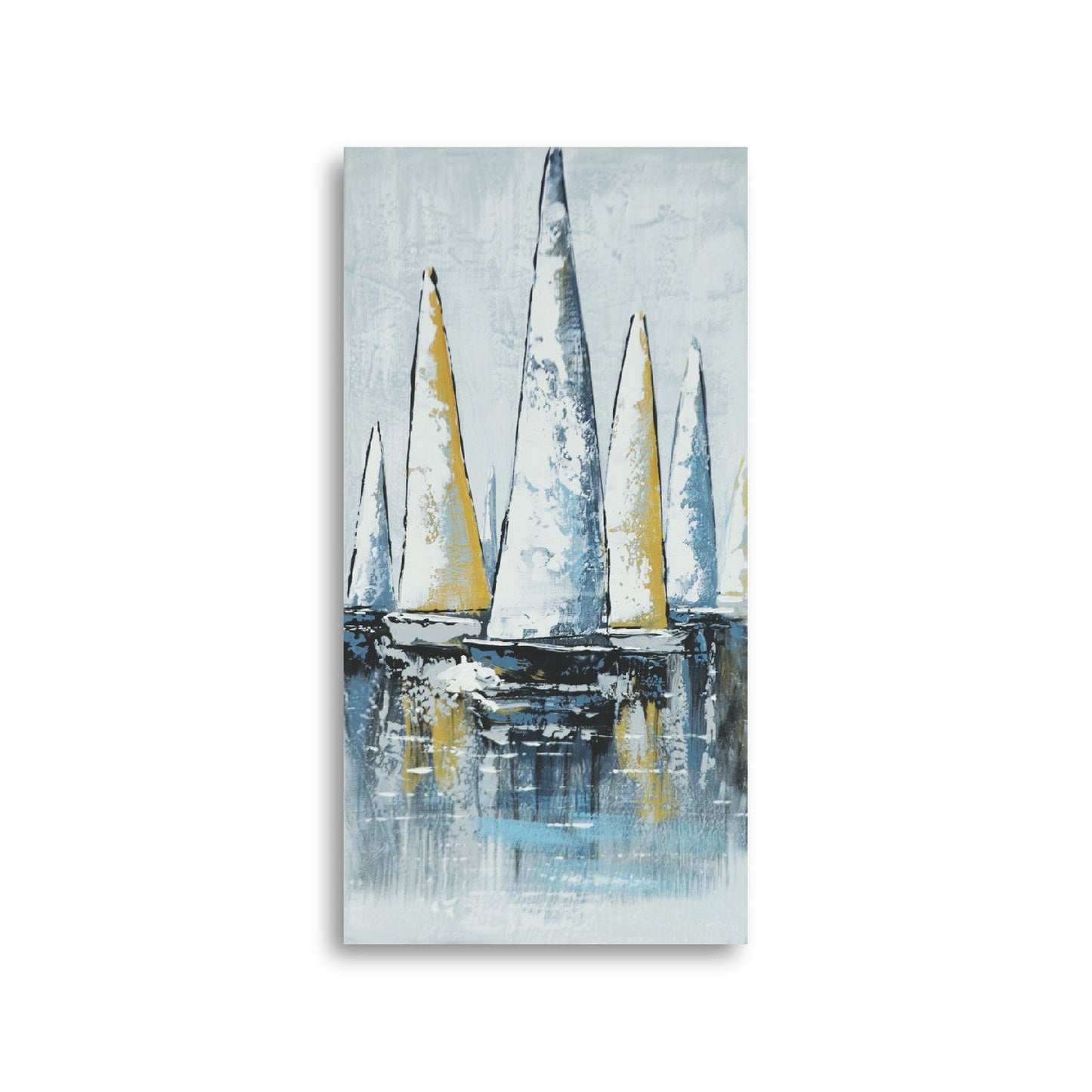 VON CASA Sailing Ships Oil Painting Artwork