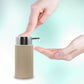 VON CASA Modern Ribbed Cylindrical Soap Dispenser - 250 mL
