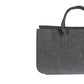 VON CASA Large Capacity Felt Bags For Storage Home - 50X25X25Cm - Dark Grey