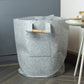 VON CASA Nordic Felt Storage Basket - Light Grey