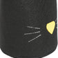 VON CASA Cylindrical Felt Organizer Basket - 27 Litre, Black