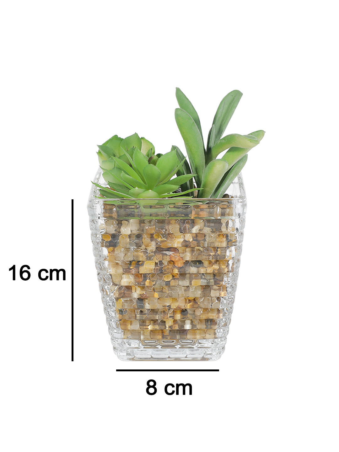 VON CASA Fake Mini Succulent Plant