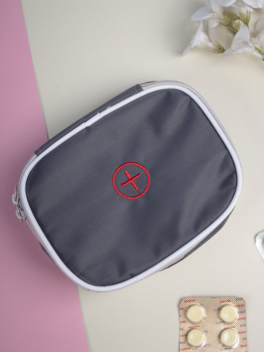 VON CASA Empty First Aid Box - Grey