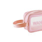 VON CASA Portable Zipper Travel Toiletry Bag - Pink