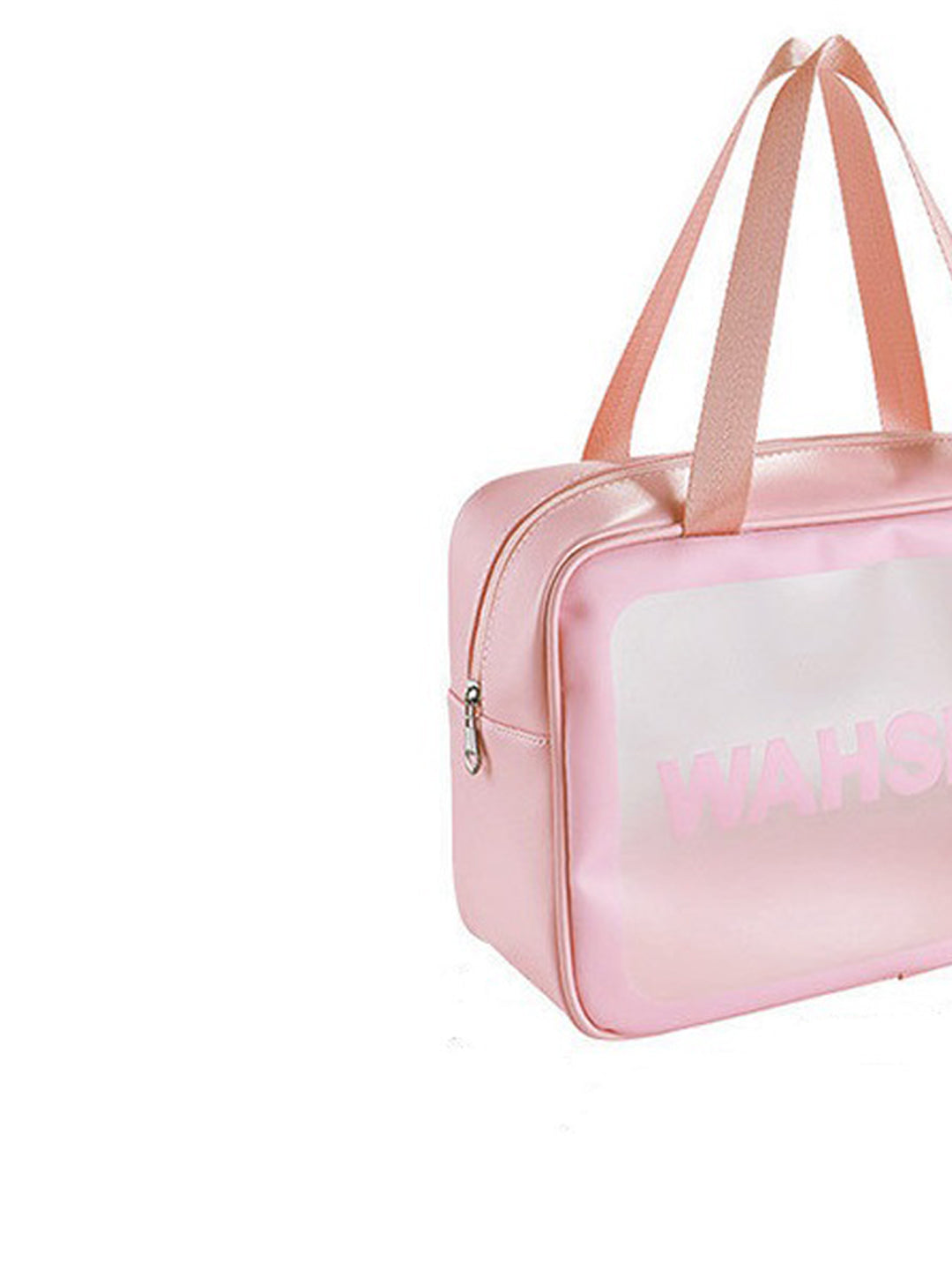 VON CASA Transparent Multicolorpurpose Travel Pouch - Pink
