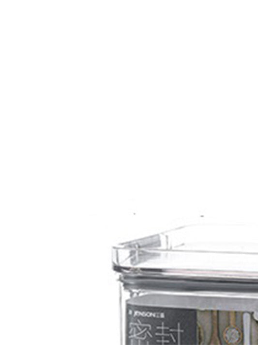 VON CASA Tiny Plastic Storage Container - Transparent & Grey