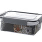 VON CASA Medium Plastic Air Tight Container - Transparent