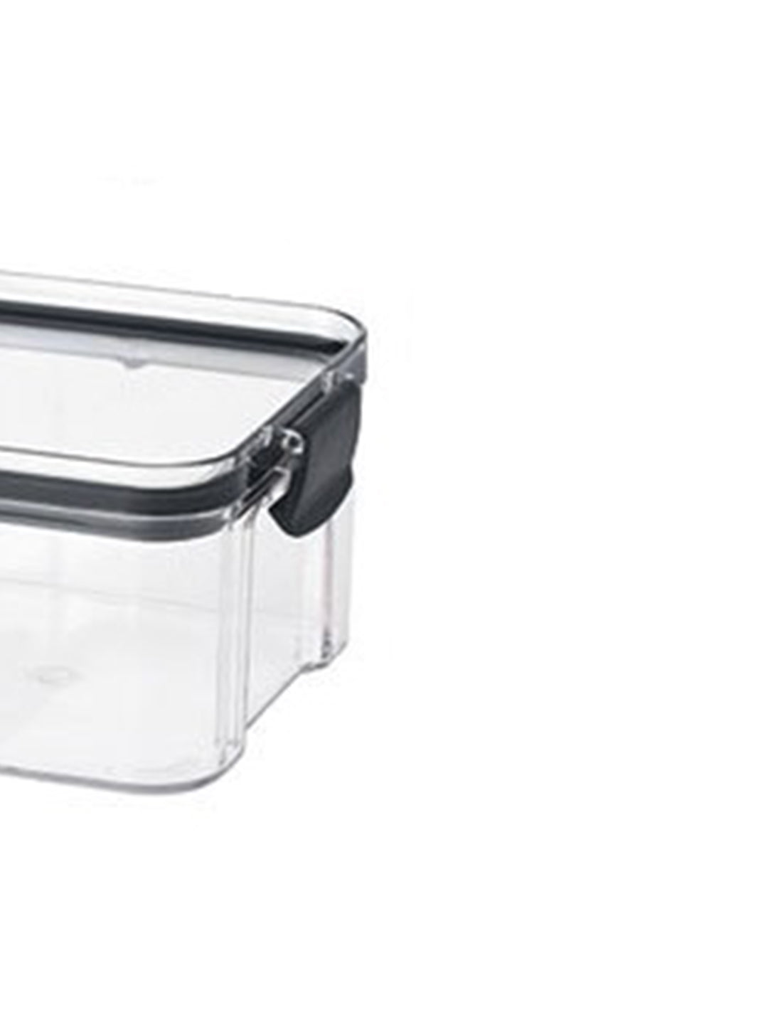 VON CASA Airtight Kitchen Storage Box - Transparent, 10 X 10 X 6.5cm