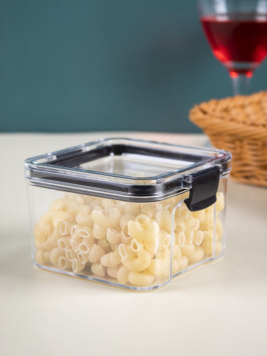 VON CASA Airtight Kitchen Storage Box - Transparent, 10 X 10 X 6.5cm