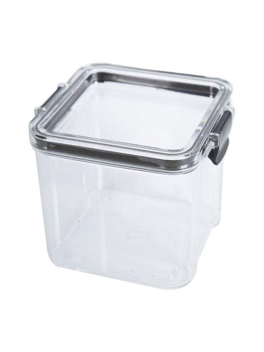 VON CASA Kitchen Storage Box - Transparent, 10 X 10 X 9.5cm
