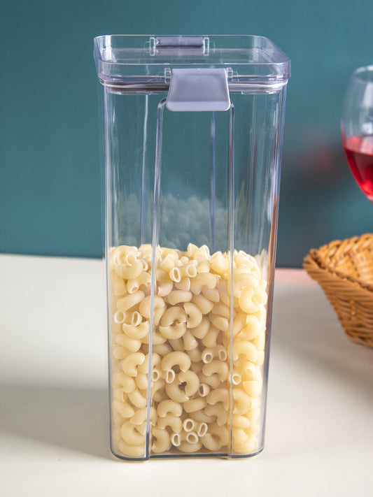 VON CASA Airtight Kitchen Storage Box - Transparent, 10 X 10 X 23cm