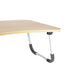 VON CASA Foldable And Portable Wooden Laptop Table - Grayish Yellow
