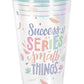 VON CASA Sipper Tumbler With Straw - 450Ml