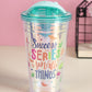 VON CASA Sipper Tumbler With Straw - 450Ml