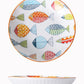 VON CASA Round Ceramic Serving Bowl - Multicolor