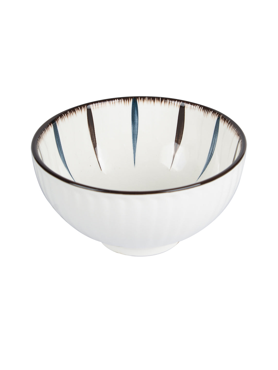 VON CASA Round Tableware Ceramic Serving Bowl - Off White