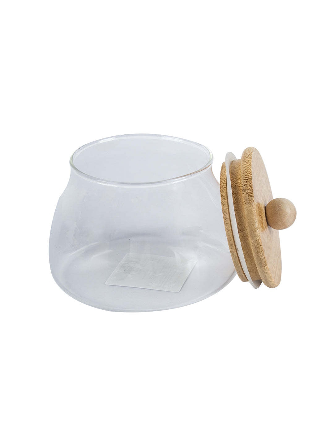 VON CASA Transparent Canister Jar With Lid - Transparent 