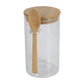 VON CASA Glass Jar With Lid And Spoon 