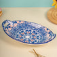 VON CASA Blue Serving Platters