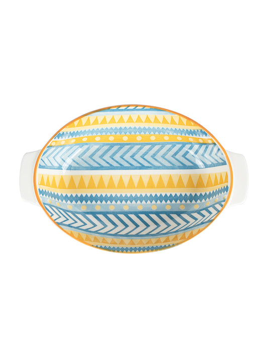 VON CASA Fancy Serving Platters - Skyblue, 500Ml