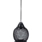 VON CASA Hanging T-Light Holder, Diwali Decor, Black, Iron