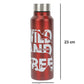 VON CASA Stainless Steel 750Ml Water Bottles - Red