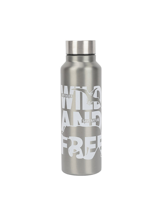 VON CASA Stainless Steel 750Ml Water Bottles - Grey
