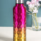 VON CASA 750Ml Gradient Color Stainless Steel Water Bottles - Pink