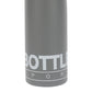 VON CASA 750Ml Top Stainless Steel Water Bottles - Grey