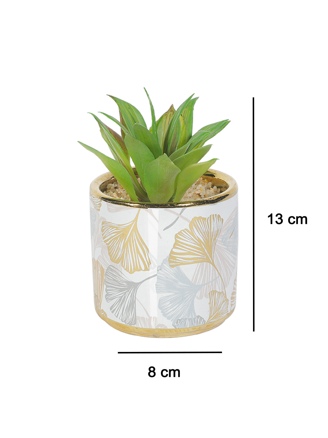 VON CASA Fake Mini Succulent Planter