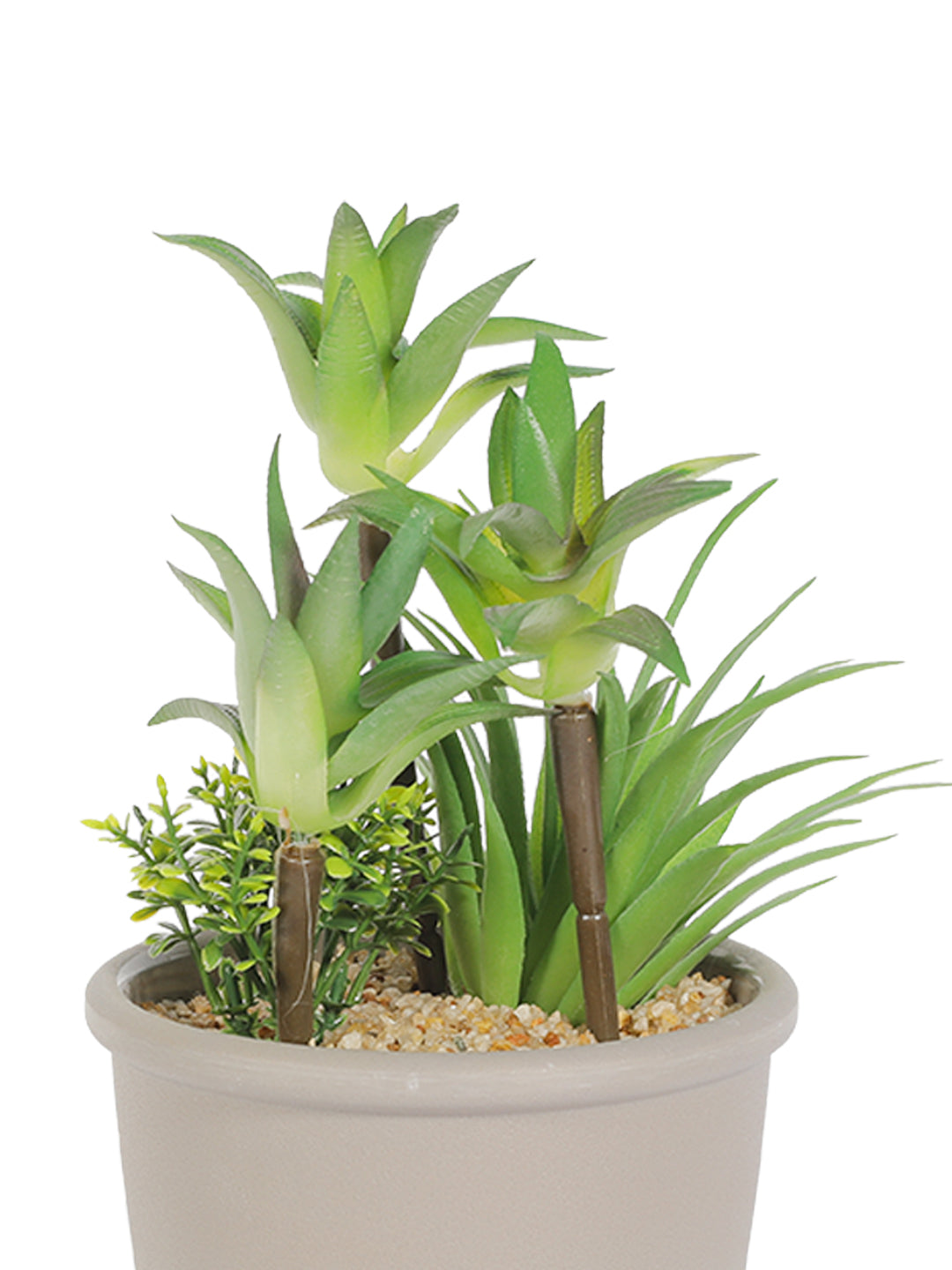 VON CASA Fake Mini Succulent Plant Pot