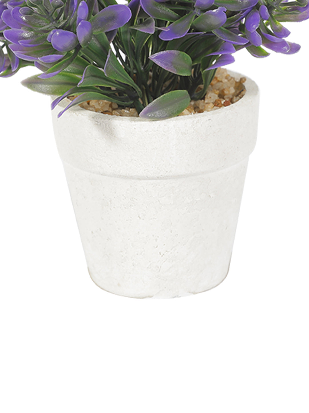 VON CASA Decor Bonsai Bush Planter Pot - White