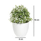 VON CASA Indoor Artificial Plants Potted Planter - White