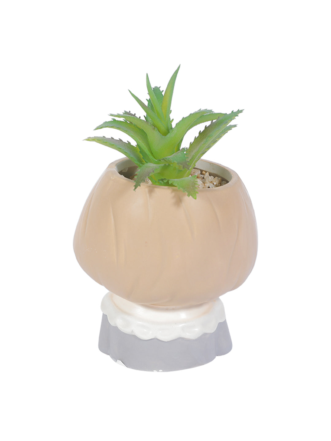 VON CASA Lady Face Artificial Planter Pot