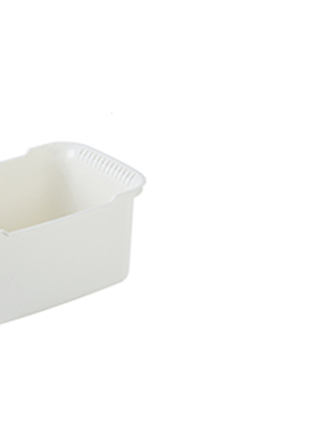 VON CASA Multicolorpurpose Portable Storage Basket - Off White