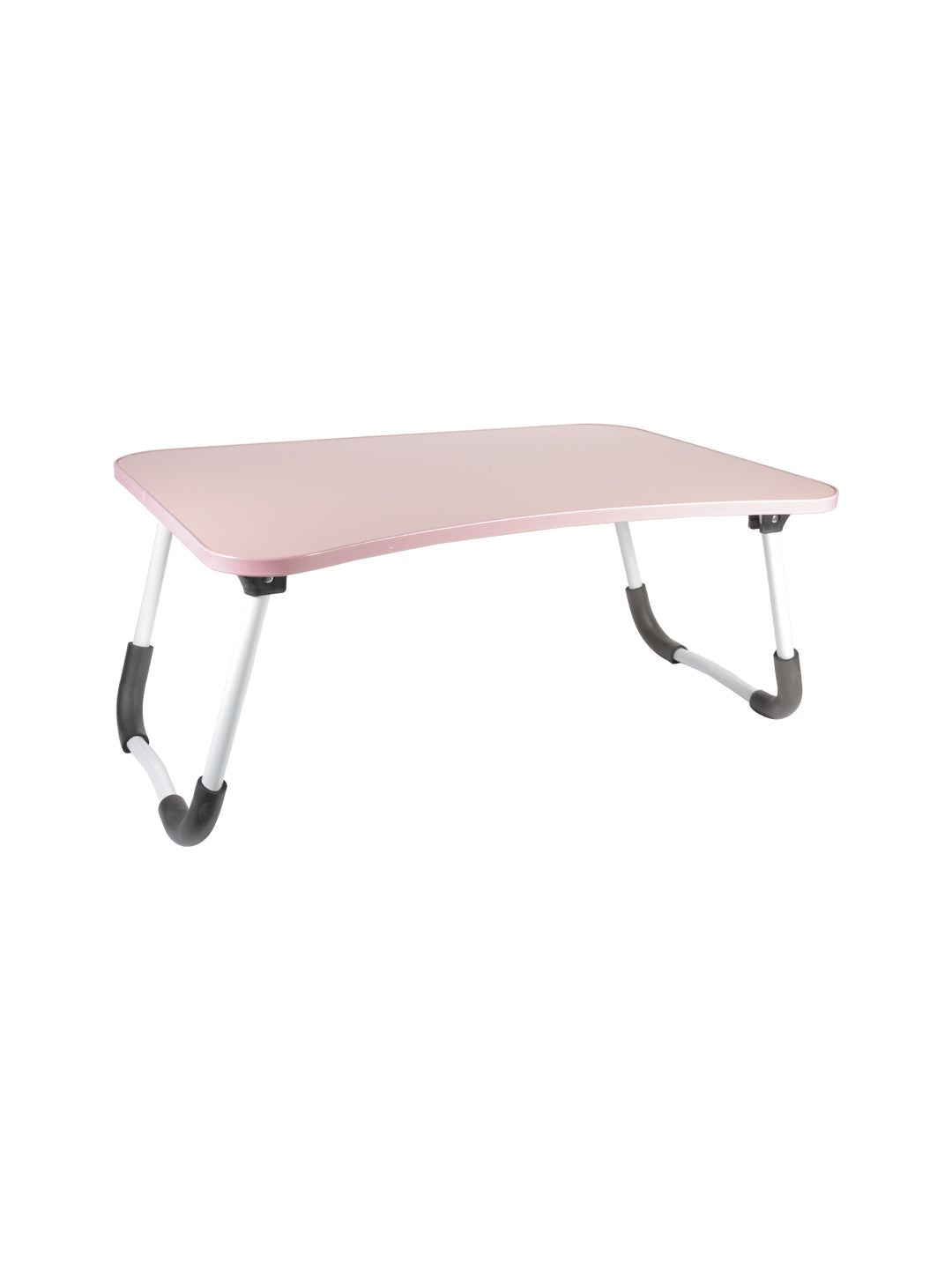 VON CASA Foldable And Portable Wooden Laptop Table - Pink