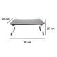 VON CASA Foldable And Portable Wooden Laptop Table - Grey
