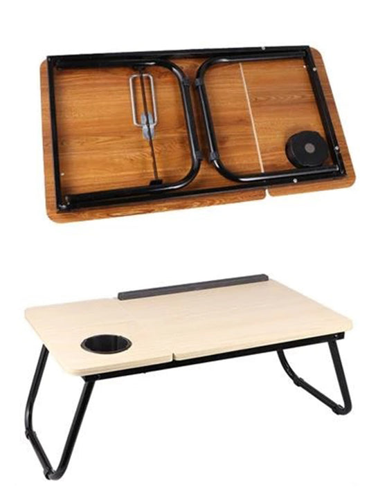 VON CASA Multicolor-Purpose Laptop Table - Sand Brown